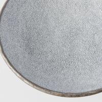 240mm Shallow Bowl Crazed Grey