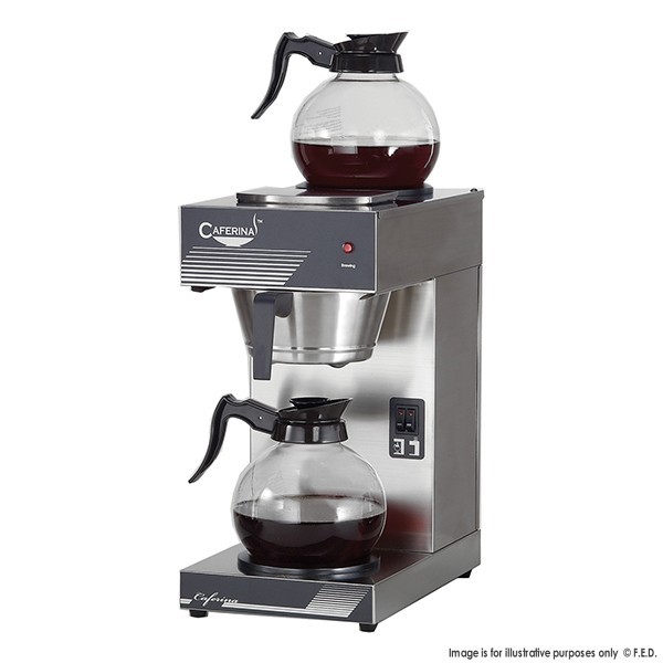 Caferina Filter Coffee Maker With 2 Glass Jugs