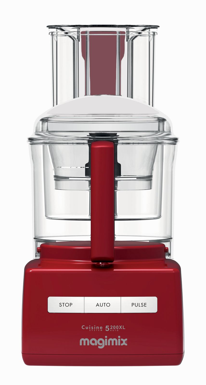 Magimix 5200XL Red Wide Chute Food Processor 3.6 Ltr Bowl