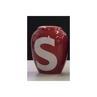 Red Salt Shaker with S 