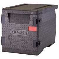 60ltr Cambro Hot Box - Black Front Loader. 
