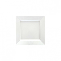 255 x 255mm Square White Platter - Melamine