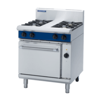 Blue Seal GE54D - 750mm Gas Range Electric Convection Oven