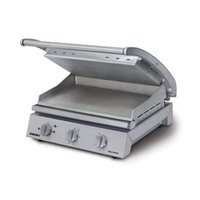 Grill Station - 8 Slice - Smooth Plates - 15 amp - Ideal for Panini's, Focaccia's, Toasted Sandwiches, Steak, Fish etc