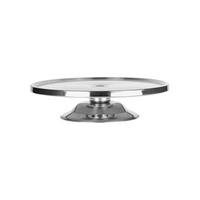 330x70mm Cake Stand S/S - Low