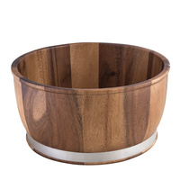 310x155mm Display Bowl, Wooden -Moda