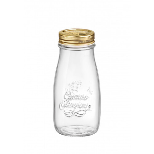 400ml Glass Bottle with lid