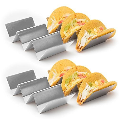 Taco Holder stainless steel 2/3 Compartment