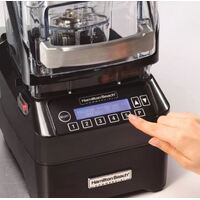 2 Litre Eclipse Blender, 3 HP motor, In/On Counter with Sound Proof Cover, Hamilton Beach - 3 Year Warranty