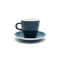 EVO Demitasse Cup 70ml - Whale/Blue/Grey - ACME (fits 11cm saucer)