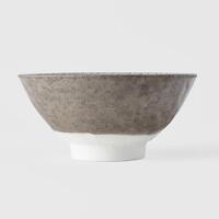 160mm Medium Bowl Crazed Grey