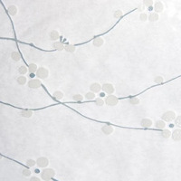 240mm Shallow Bowl White Blossom