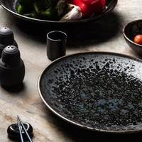 250mm Plate Black Pearl