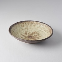 240mm Earth Nin-Rin Large Shallow Bowl 