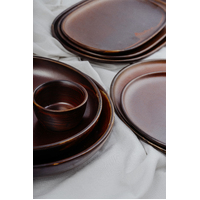 150mm Round Share Bowl Rust 