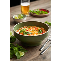 160x68mm Round Bowl Smokey Basil 630ml 
