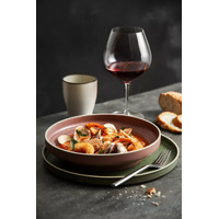 228mm Round Share Bowl Smokey Plum