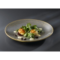 267mm Deep Oval Bowl, Granite by Dudson