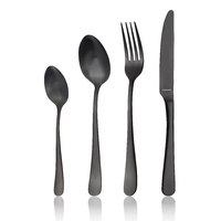 Matt Black Table Knife 