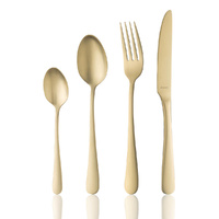 Matt Champagne Table Knife Amefa Austin