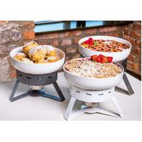 ECO Serve Small Round Buffet Stand PVD Rose Gold - Base Only