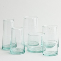 200ml Beldi Short Hand Blown Glass