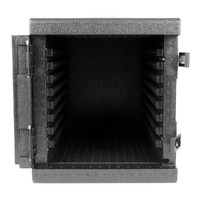 60ltr Cambro Hot Box - Black Front Loader. 