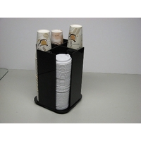 Takeaway Cup/Lid Dispenser, Beverage Station Organizer 