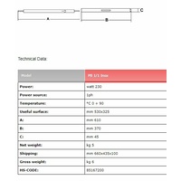Sirman Heated Buffet Plate 1/1 