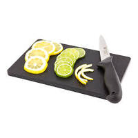 530x325x20mm Chopping Board Black