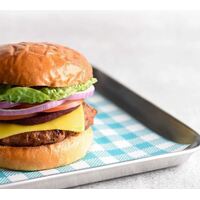 Gingham Teal Greaseproof Paper (Pkt of 200)
