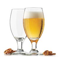 436ml Beer Footed Teardrop 