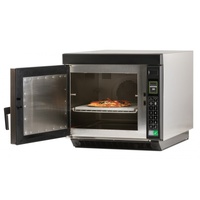 Menumaster XC2 Commercial Microwave with Convection. 2700 watt convection heat with 1400watt Microwave, 15amp