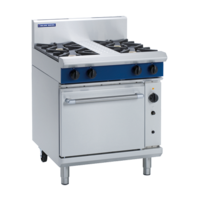Blue Seal G54D Gas Convection Oven With 4 Hobs - 750mm Wide