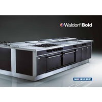 Waldorf Bold Low Profile Gas 4 Hobs on Cabinet Base 600mm Wide