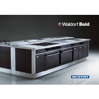 Waldorf RNLB8510G Low Profile Bold Gas Static Oven With 4 Hobs - 750mm Wide