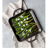 280mm Square Ribbed Grill Pan Lodge Chef Collection