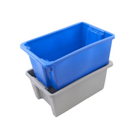 52 Litre Stacka Nesta Dixie AP10 - 645 x 413 x 276mm Solid White (other colours available) 