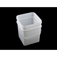 15 Ltr Pail Square Base & Lid