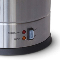 12.8 Ltr  Robatherm S/S Coffee Percolator - 80 cups @ 160ml Size Approximate Capacity