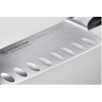 Wusthof 17cm Santoku Knife - Black