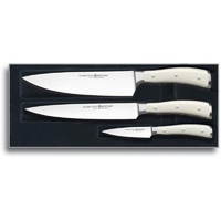 Wusthof 3 Piece Cooks Knife - Crème