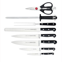 9 Piece Mondial Knife Block Set