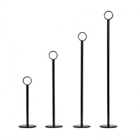 200mm Black Table Number Stand