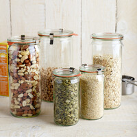 1590ml Weck Cylinder Glass Jar & Lid