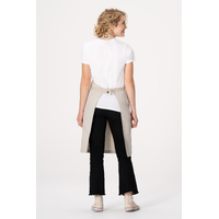 Lockharte Canvas Bib Apron Ecru