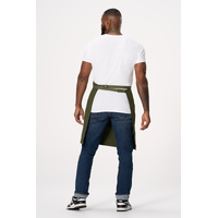 Lockharte Canvas Bib Apron Military Green