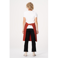 Lockharte Canvas Bib Apron Rust