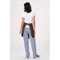 Lockharte Canvas Waist Apron Espresso (pair with strap XNS08)