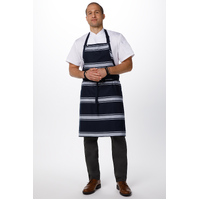 Butchers Stripe Bib Apron 